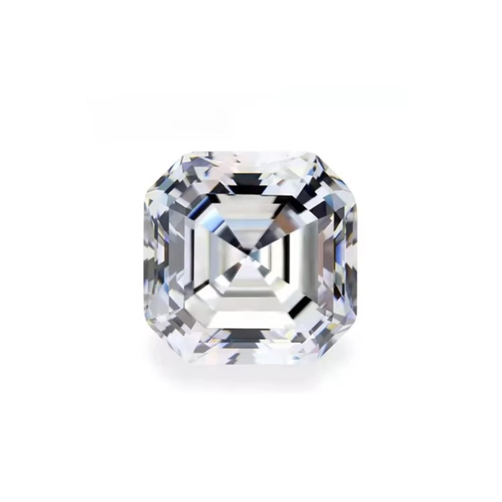 Lab Grown Diamond F G VVS-VS Asscher Cut 5.50 MM